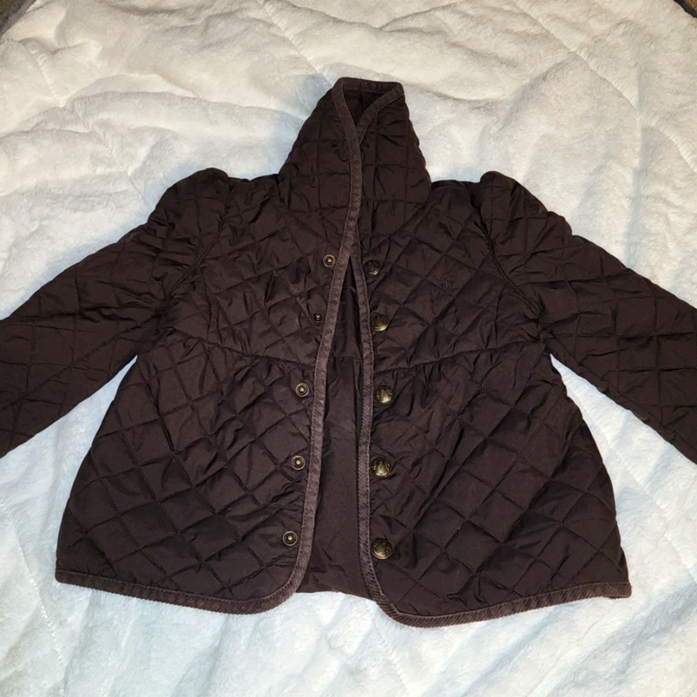 Girls Ralph Lauren Quilted Jacket Size 4t